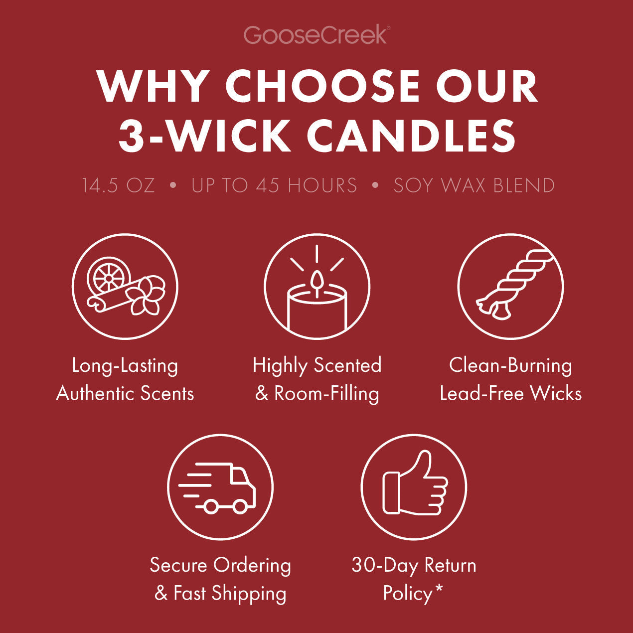 Apple Bourbon 3-Wick Candle