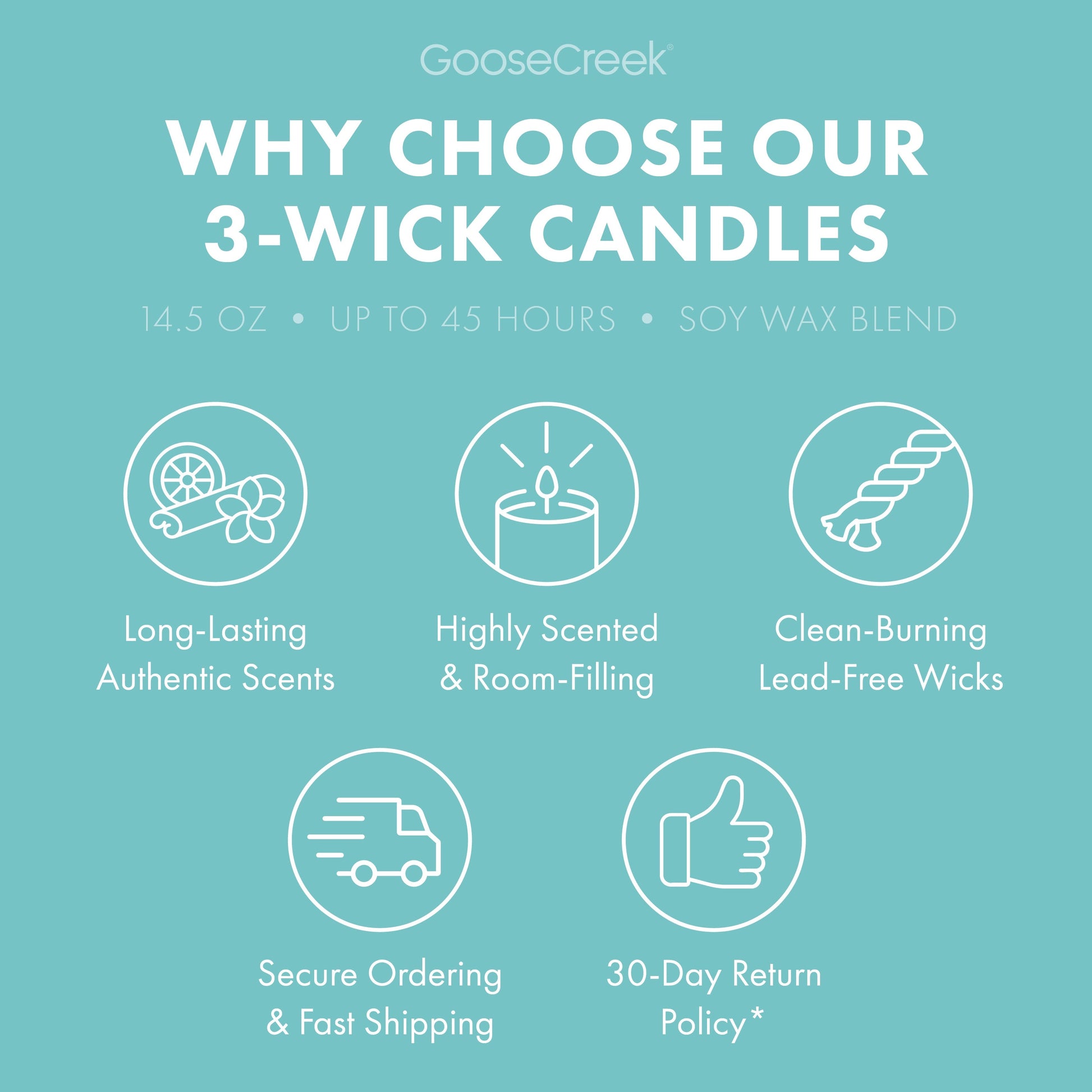 Blueberry Limeade 3-Wick Candle