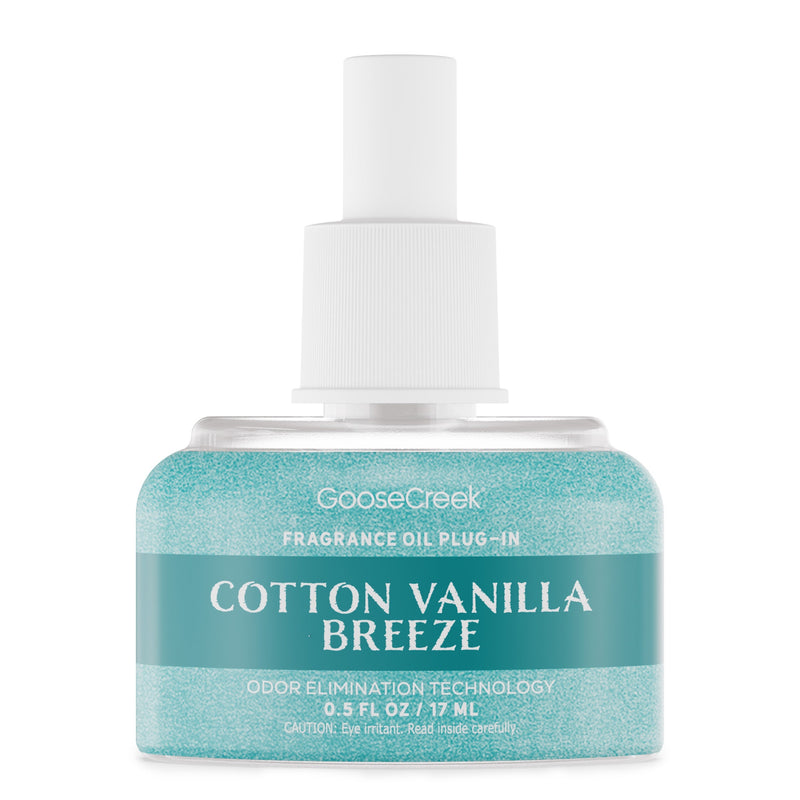 Cotton Vanilla Breeze Odor Eliminating Plug-in Refill F3EI