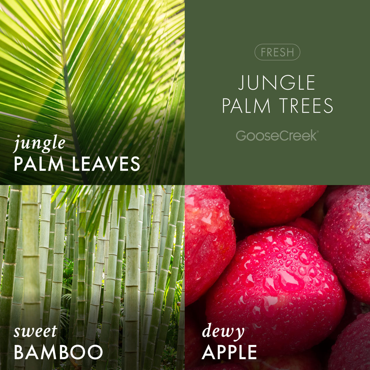 Jungle Palm Trees Wax Melt