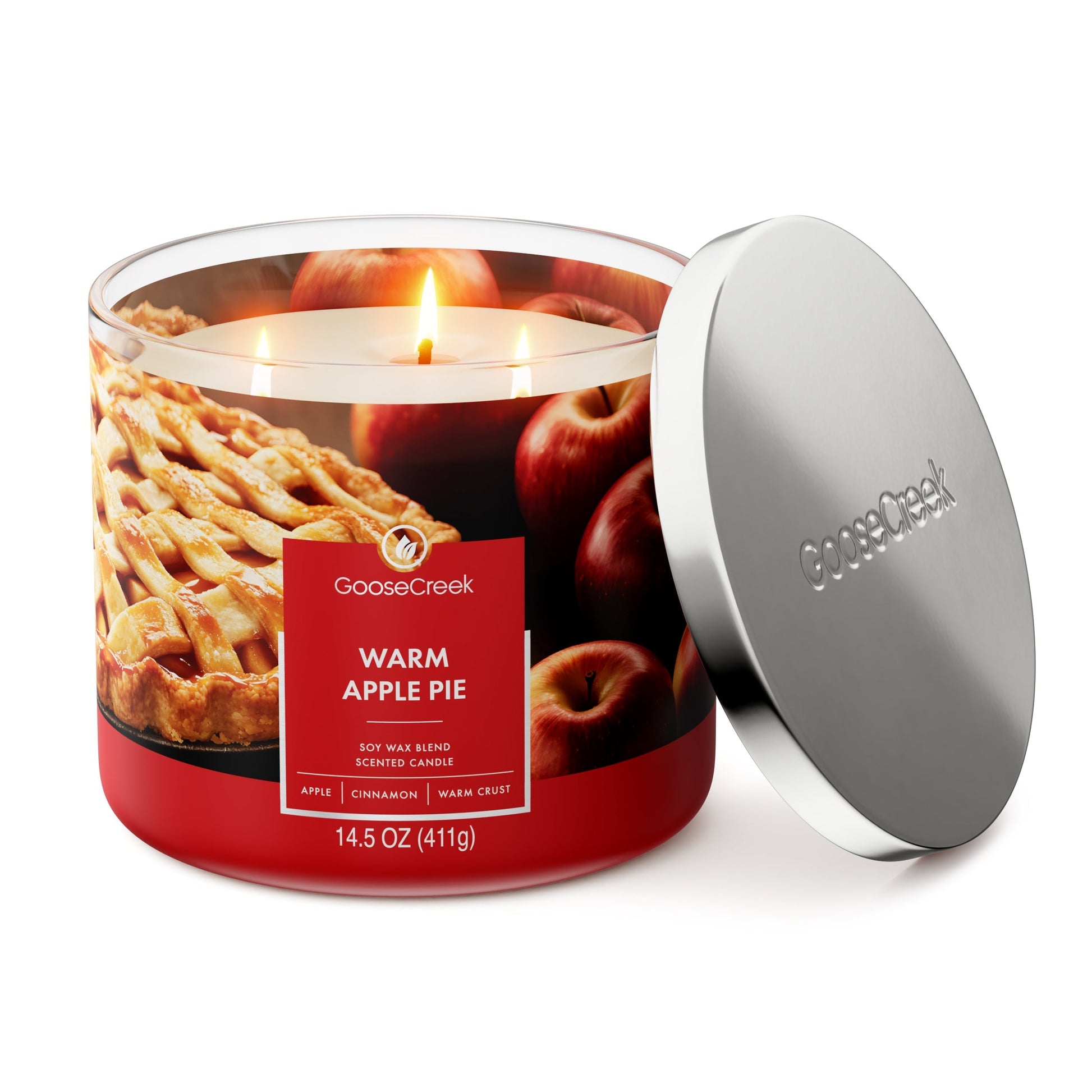Warm Apple Pie 3-Wick Candle